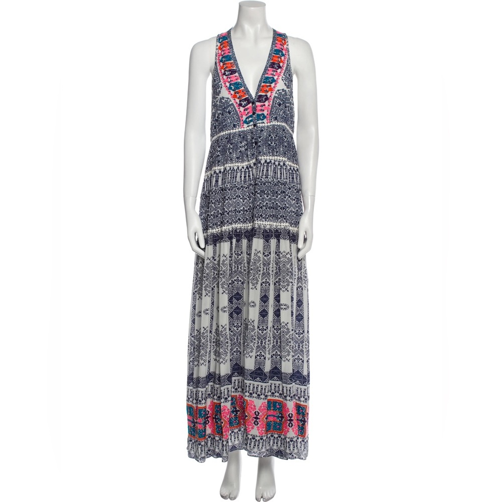 Rococo Sand Embroidered Maxi Dress